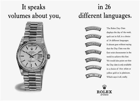 Daydates in other languages : r/rolex 